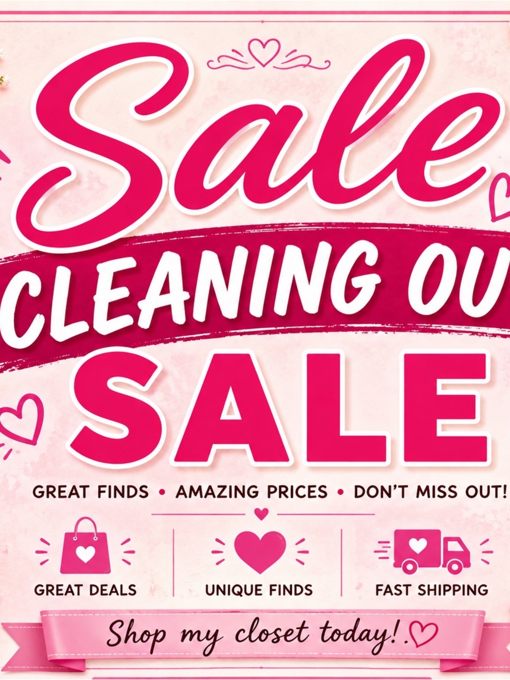 Reasonable offers are always welcome!